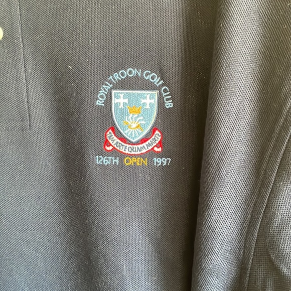 Royal Troon Golf Club XXL Golf Shirt. Izod Club - Picture 2 of 5
